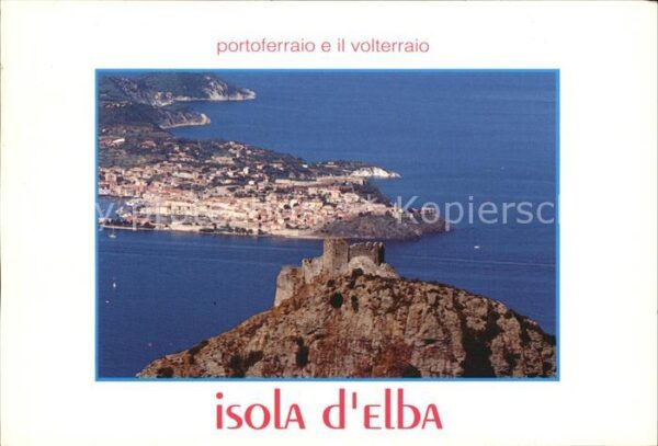 Portoferraio Toscana Fliegeraufnahme