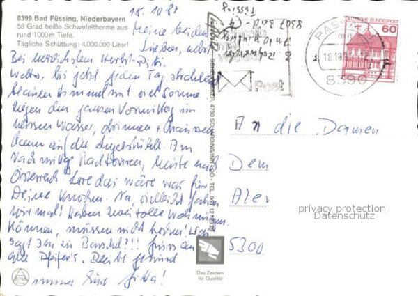 Bad Fuessing Fliegeraufnahme Thermalbad und Brunnen – Bild 2