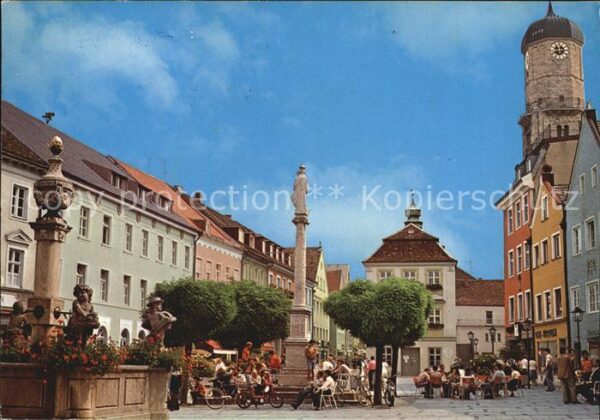 Weilheim Oberbayern Marienplatz