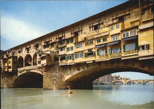 Firenze Florenz Ponte Vecchio Brücke