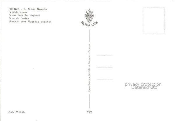 Firenze Florenz Fliegeraufnahme – Bild 2