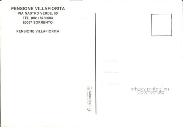 Sorrento Campania Pensione Villafiorita – Bild 2