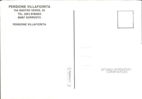 Sorrento Campania Pensione Villafiorita – Bild 2