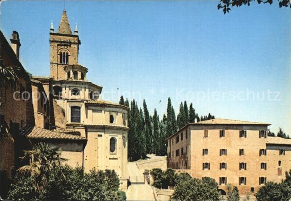 Siena Abtei von Monte Oliveto Maggiore Apsis