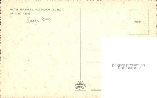 Volendam Hotel Spaander – Bild 2