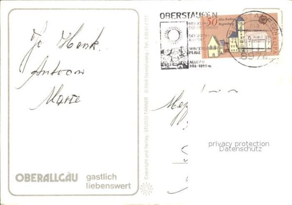Oberstaufen Schrothkurort Ortsansichten – Bild 2