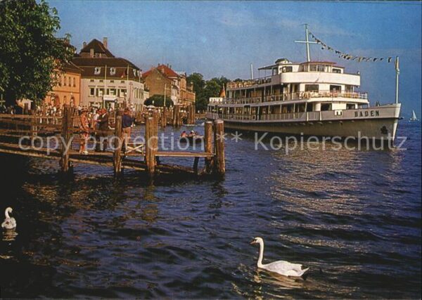 Ueberlingen Bodensee Hafenpartie