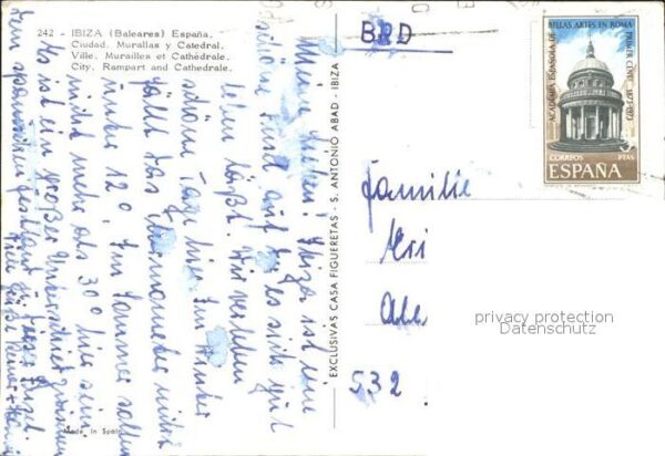 Ibiza Islas Baleares Stadt Kathedrale – Bild 2