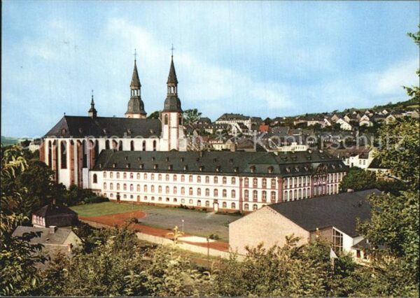 Pruem Eifel Waldstadt Basilika Abtei