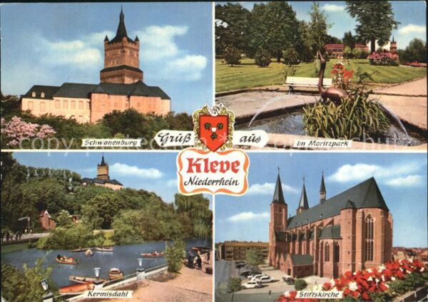 Kleve Schwanenburg Moritzpark Kermisdahl Stif