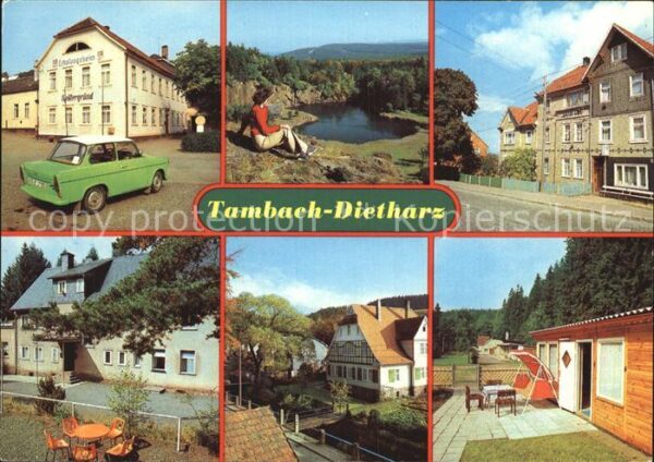 Tambach-Dietharz Kratersee FDGB Erholungsheim Spittergru