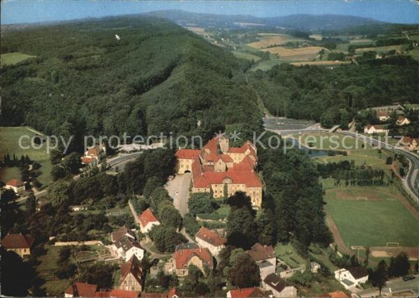 Bad Iburg Teutoburger Wald Schloss Ortsansicht