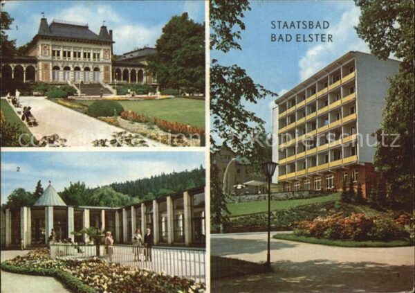 Bad Elster Staatsbad Kurhaus Moritzquelle Bettenha