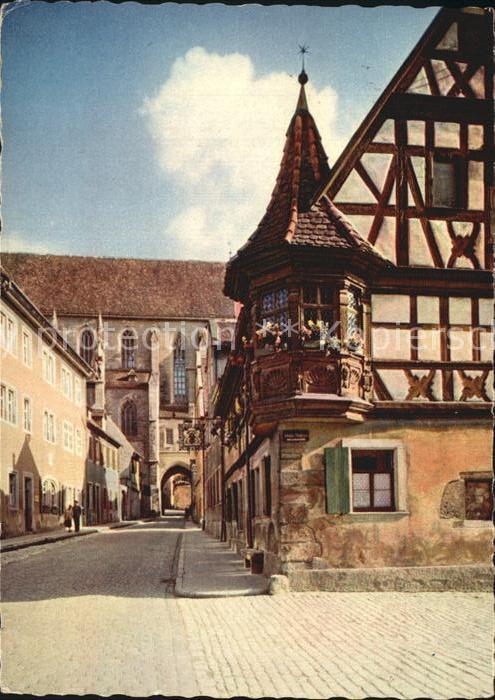 Rothenburg Tauber Feuerleinserker