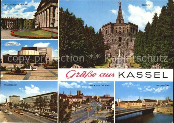 Kassel Schloss Wilhelmshöhe Staatstheater Stän