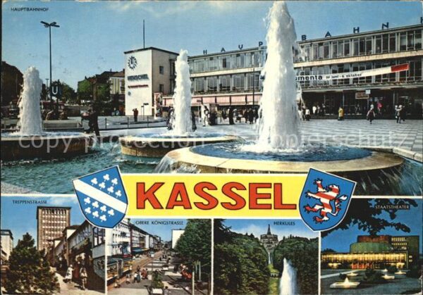 Kassel Hauptbahnhof Treppenstrasse Obere König