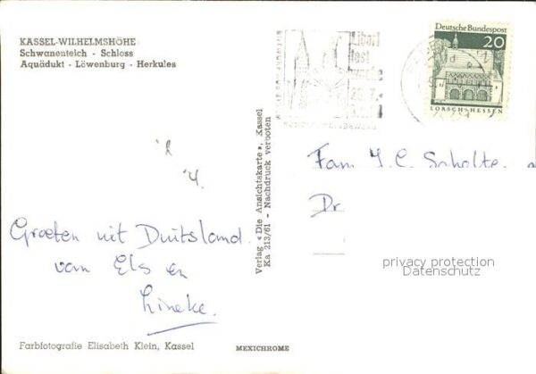 Kassel Wilhelmshöhe Schwanenteich Schloss Aquä – Bild 2