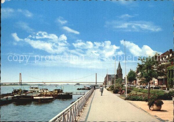 Emmerich Rhein Rheinpromenade Brücke