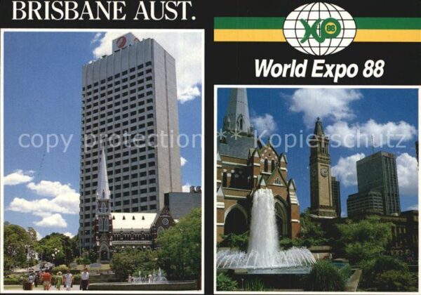 Brisbane Queensland World Exp0 88 King George Square Spring
