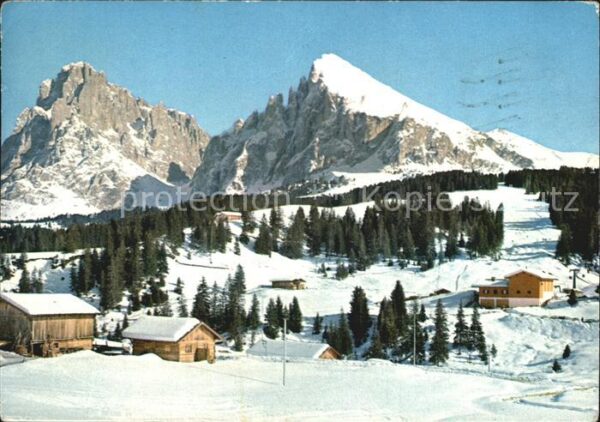 Seiser Alm Dolomiten Talstation Florian Lift Langkofer Dolom