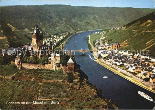Cochem Mosel Burg Ortsansicht