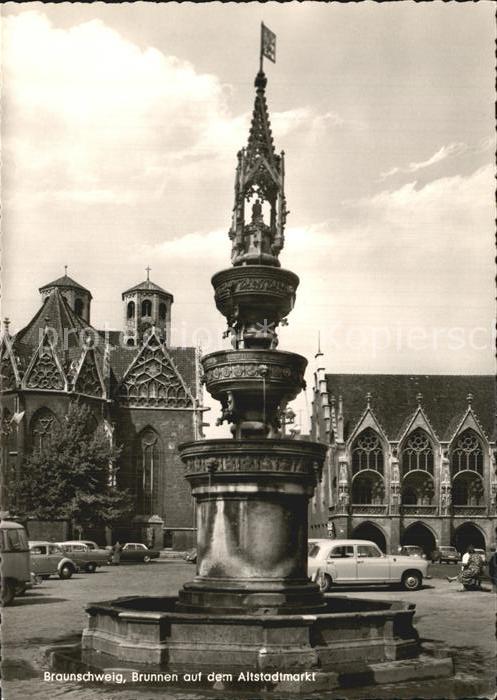 Braunschweig Brunnen Altstadtmarkt