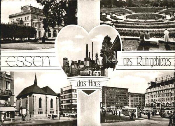Essen Ruhr Villa Hügel Gruga Marktkirche Bahnhofsv