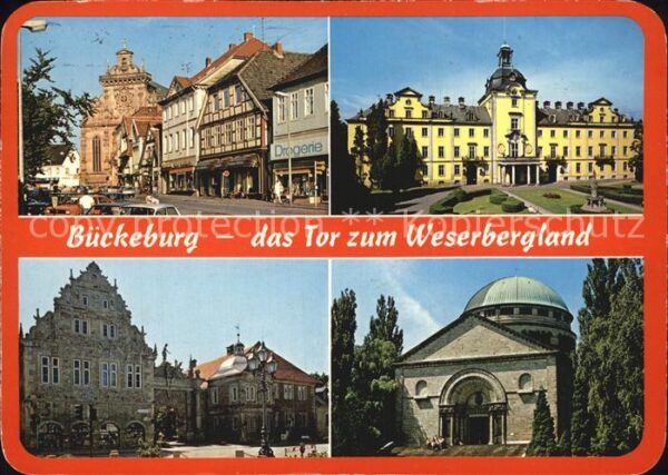 Bueckeburg Alte Residenzstadt Schloss Schlosstor M