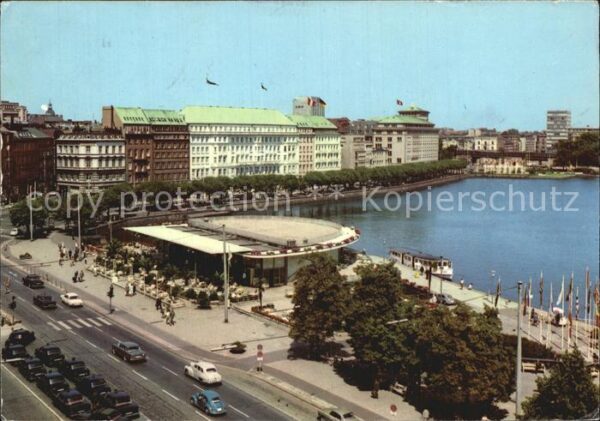 Hamburg Jungfernstieg Alsterpavillon