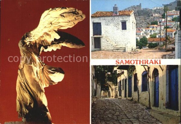 Samothraki Aegaeis Kamariotissa Ortsansichten