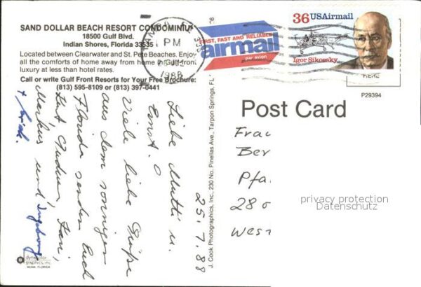 Florida US-State Indian Shores Sand Dollar Beach Resort – Bild 2