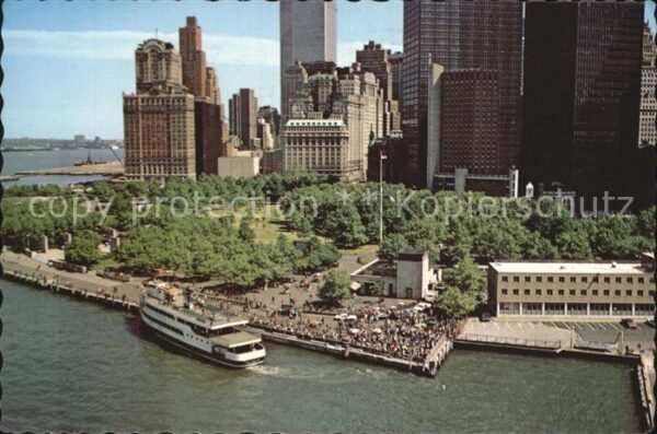 New York City Lower Manhattan Battery Park Bürohäuser