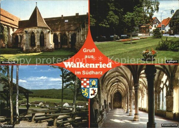 Walkenried Südharz Klosterhof Anlagen Grillplatz K