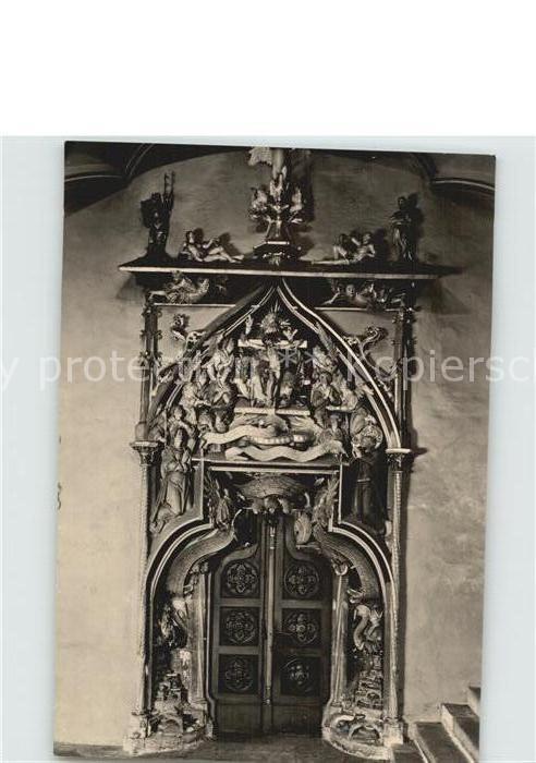 Annaberg-Buchholz Erzgebirge St Annenkirche Schöne Tür von Hans Witt