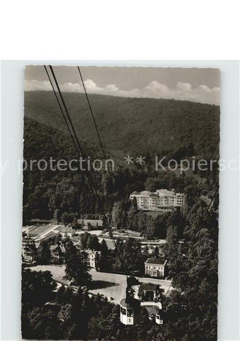 Bad Harzburg Höhenhotel Burgberg Bergbahn