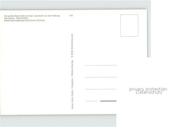 Koenigstein Saechsische Schweiz Elbschleife um den Lilienstein von der – Bild 2