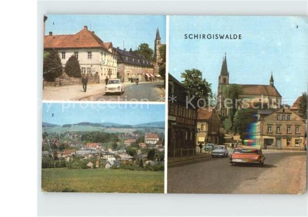 Schirgiswalde Rathaus Ernst Thälmann Strasse Ortsansi