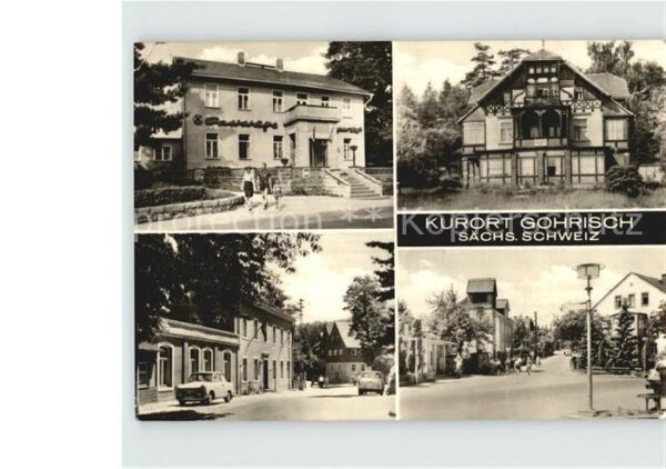 Gohrisch Ortspartie Gaststätte Kurort