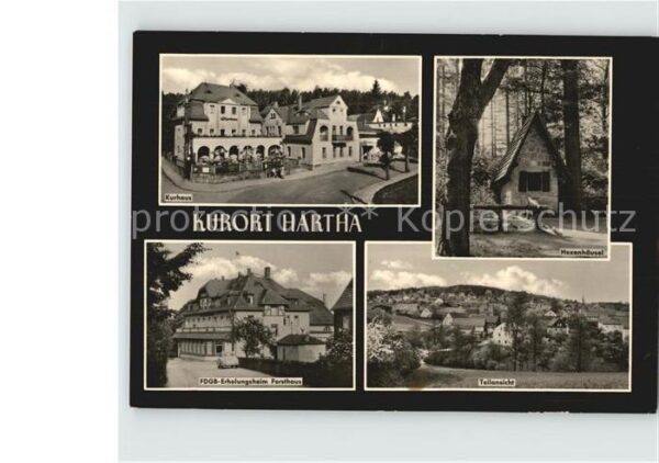 Hartha Tharandt Kurhaus Hexenhäusel FDGB Erholungsheim