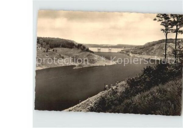 Wendefurth Rappbode Talsperre Stausee Sperrmauer
