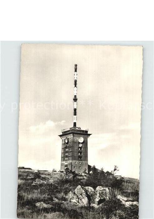 Wernigerode Harz Brockengaststätte Sender