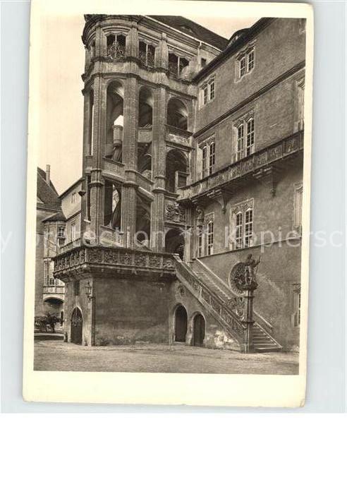 Torgau Schloss Hartenstein Treppenhaus Baumeis
