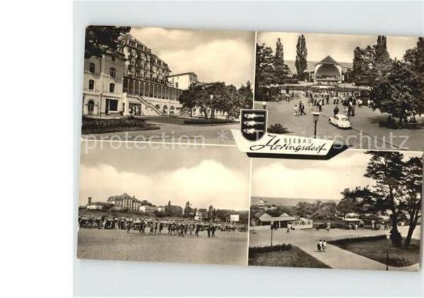 Heringsdorf Ostseebad Usedom Ferienheim Konzertpavillon Kuranlagen S