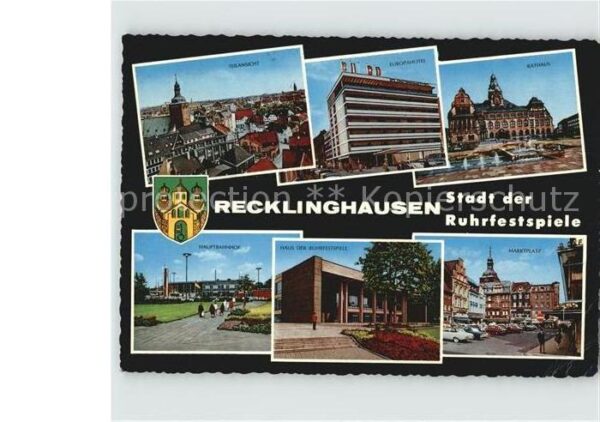Recklinghausen Westfalen Rathaus Haus der Ruhrfestspiele Hauptba