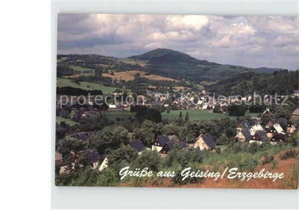 Geising Erzgebirge Panorama