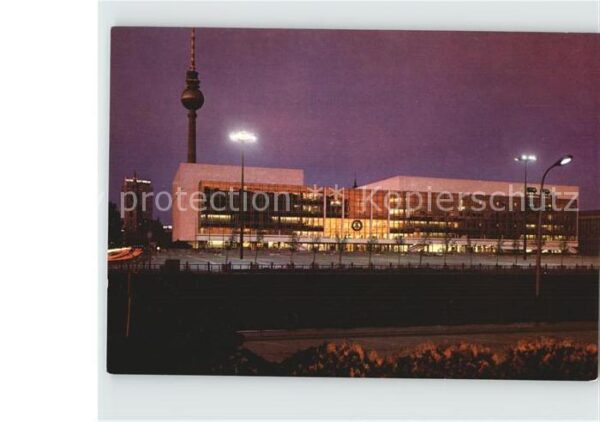 Berlin Palast der Republik Hauptstadt der DDR