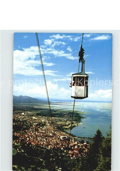 Bregenz Vorarlberg Pfänderbahn Bergbahn Bodensee