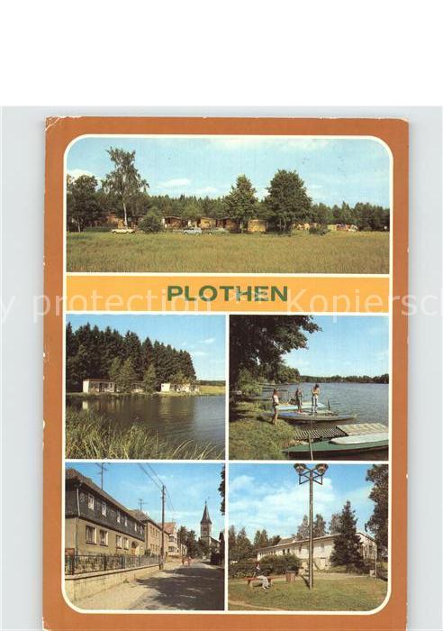 Plothen Fürstenteich Ferienhäuser Hausteich Ort