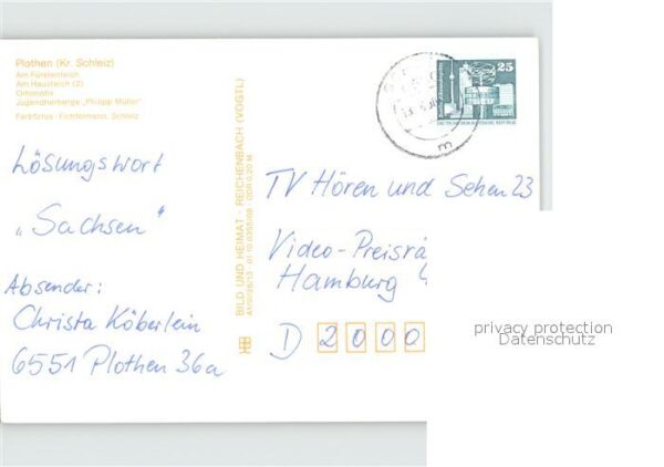 Plothen Fürstenteich Ferienhäuser Hausteich Ort – Bild 2