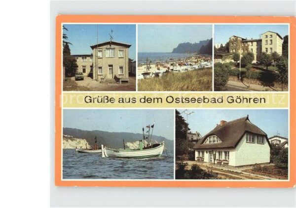 Goehren Ruegen Haus Buskam Strand Erholungsheim Nordst